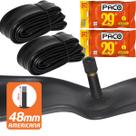 Par Câmara De Ar Mtb Aro 29 Bico Grosso 48mm Original Com Nf