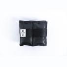 Par Caneleira Tornozeleira Emborrachada Alux Preto 2kg