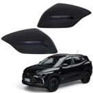 Par Capa Retrovisor Chevrolet Tracker 2020 2021 2022 2023 2024 2025 2026 Preto Ouro Negro Sem Furo Sensor