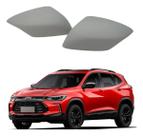 Par Capa Retrovisor Chevrolet Tracker 2020 2021 2022 2023 Primer Com Furo Sensor