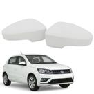 Par Capa Retrovisor Gol 2013 2014 2015 2016 2017 2018 2019 2020 2021 2022 2023 Branco Cristal Original