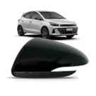 PAR CAPA RETROVISOR HB20 COM FURO PISCA 2020 a 2023