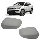 Par Capa Retrovisor Jeep Compass 2017 2018 2019 2020 2021 2022 2023 2024 2025 Primer Original