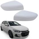 Par Capa Retrovisor Onix Plus 2020 2021 2022 2023 2024 2025 Branco Summit Sem Furo Sensor