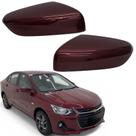 Par Capa Retrovisor Onix Plus 2020 2021 2022 2023 2024 2025 Vermelho Carmim Sem Furo Sensor Par Capa Retrovisor Onix Plus 2020 2021 2022 2023 2024 2025 Vermelho Carmim Sem Furo Sensor