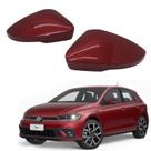 Par Capa Retrovisor Polo Gts 2023 2024 2025 Vermelho Sunset Original