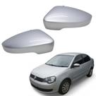 Par Capa Retrovisor Polo Sportline 2012 2013 2014 Prata Sirius
