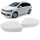 Par Capa Retrovisor Spacefox 2011 2012 2013 2014 2015 2016 2017 2018 2019 Branco Cristal Sem Pisca