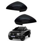 Par Capa Retrovisor Strada Volcano 2021 2022 2023 2024 2025 Com Furo Preto Vulcano Original