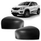 Par Capa Retrovisor Texturizada Kwid 2017 A 2023