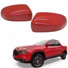 Par Capa Retrovisor Toro 2016 2017 2018 2019 2020 2021 2022 2023 2024 2025 2026 Vermelho Colorado