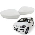 Par Capa Retrovisor Up 2014 2015 2016 2017 2018 2019 2020 2021 Branco Cristal Sem Pisca