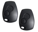 Par capa telecomando renault logan sandero duster 2 botões
