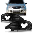 Par carcaca farol citroen c3 2003 a 2011