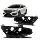 Par Carcaça Farol Civic 2017 18 19 20 2021 Com Regulador