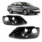 Par Carcaça Farol Vw Jetta 2011 2012 2013 2014 2015 A 2018