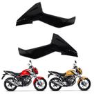 Par Carenagem Aba Tampa Lateral Honda Cg Titan 160 Preto Brilho 2022