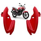 Par Carenagem Bananinha Farol Factor 150 Vermelho Metálico 2018