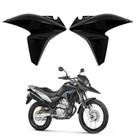 Par Carenagem Lateral Aleta Guia Ar Aba Asa Tanque Honda Xre 300 Preto Brilho 2015