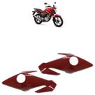 Par Carenagem Lateral do Farol CG 160 Titan Modelo 2022 Vermelho Guaru Par Carenagem Lateral do Farol CG 160 Titan Modelo 2022 Vermelho Guaru