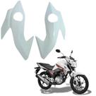 Par Carenagem Tampa Lateral Bananinha Farol Honda Cg Titan 160 Branco Ross 2016 2017