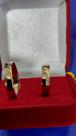 Par Casal Alianças Maciça Tradicional Boleadas lisas Namoro Ouro 18 kilates Noivado 5 mm 8.20 Gramas Par Casal Alianças Maciça Tradicional Boleadas lisas Namoro Ouro 18 kilates Noivado 5 mm 8.20 Gramas
