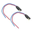Par Chicotes Alto Falante Farol Auxiliar Universal 2,5MM
