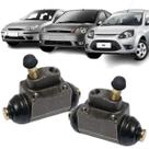 Par Cilindro Roda Traseira Freio Ford Escort Fiesta Focus Ka