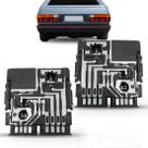 Par circuito lanterna traseira gol 1987 a 1996 central Par circuito lanterna traseira gol 1987 a 1996 central
