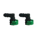 Par Conector Mangueira Combustível 90 Com Anel Grosso