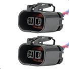 Par Conector Plug Chicote Ventoinha Mitsubishi Lancer Asx