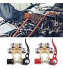 Par Conector Terminal De Bateria Com Engate Rápido Positivo e Negativo Banhado Estanho