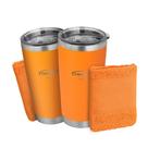 Par Copo Triton Térmico 590ml Laranja