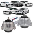 Par coxim motor direito esquerdo serie 1 116/118 2007 a 2013