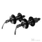 Par Cubo Aluminio GTA Preto 8/12V c/Blocagem 36F