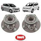 Par Cubo Da Roda Dianteira Com Rolamento - Livina 2007 A 2010 / Tiida 2007 A 2010 - Al-759
