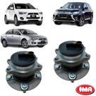 Par Cubo Da Roda Traseira Com Rolamento - Asx 2014 A 2017 / Lancer 2014 A 2017 / Outlander 2014 A 2017 - Al-443