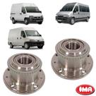 Par Cubo Da Roda Traseira Com Rolamento - Jumper 2003 A 2009 / Ducato 2000 A 2004 / Boxer 2003 A 2009 - Al-623/A