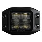 Par Cubo LED Farol Milha Embutir Hella Black Magic 3.2 Flood