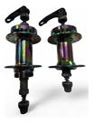 Par Cubo Rosca Camaleão Raibow Disco 36 F Freeride Mtb Grau