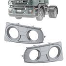 Par da Moldura Farol Iveco Stralis 2008 2009 2010 11 12 13 14 A 2025 Direito e Esquerdo 504135530