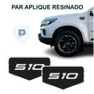 Par De Adesivo Aplique Resinado Chevrolet S10