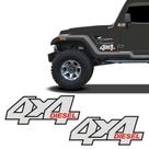 Par De Adesivos 4x4 Diesel Troller 2001/05 Emblema Refletivo