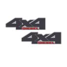 Par De Adesivos 4x4 Diesel Troller 2015/2019 Emblema Lateral