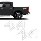 Par De Adesivos 4x4 Frontier Attack 2017 2018 19 2020 Nissan