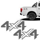 Par De Adesivos 4x4 Frontier Attack 2021/ Modelo Original