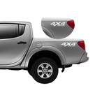 PAR DE ADESIVOS 4X4 MITSUBISHI L200 TRITON LATERAL Branco PAR DE ADESIVOS 4X4 MITSUBISHI L200 TRITON LATERAL Branco