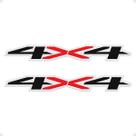 Par de Adesivos 4x4 S10 2025 Emblema Lateral - Genérico Par de Adesivos 4x4 S10 2025 Emblema Lateral - Genérico