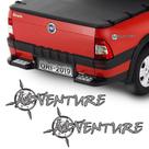 Par De Adesivos Adventure Fiat Strada Palio Doblo 2005