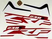 Par De Adesivos Aletas Amx Select Honda Crf 230